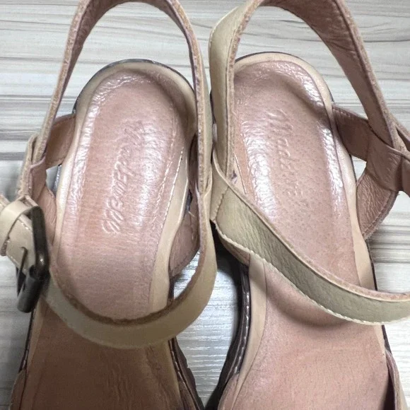 Madewell The Claudie Lugsole Mary Jane in Earthen Sand, Size 11